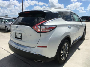 Nissan Murano white best lease deals miami south florida | Evolution