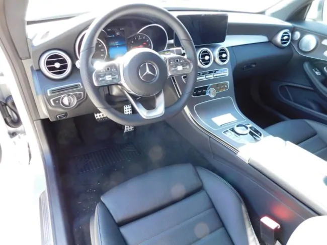 19 Mercedes C Class Coupe Interior Evolution Leasing