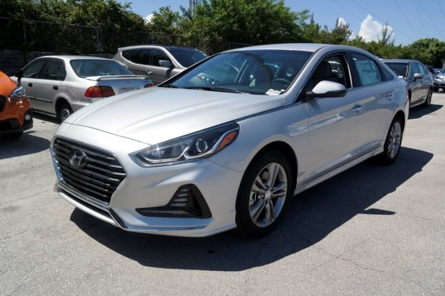 2018 Hyundai Sonata Silver Best Lease Deals Miami South Florida