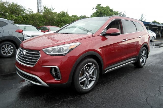 Hyundai Santa Fe Red Best Lease Deals Miami South Florida